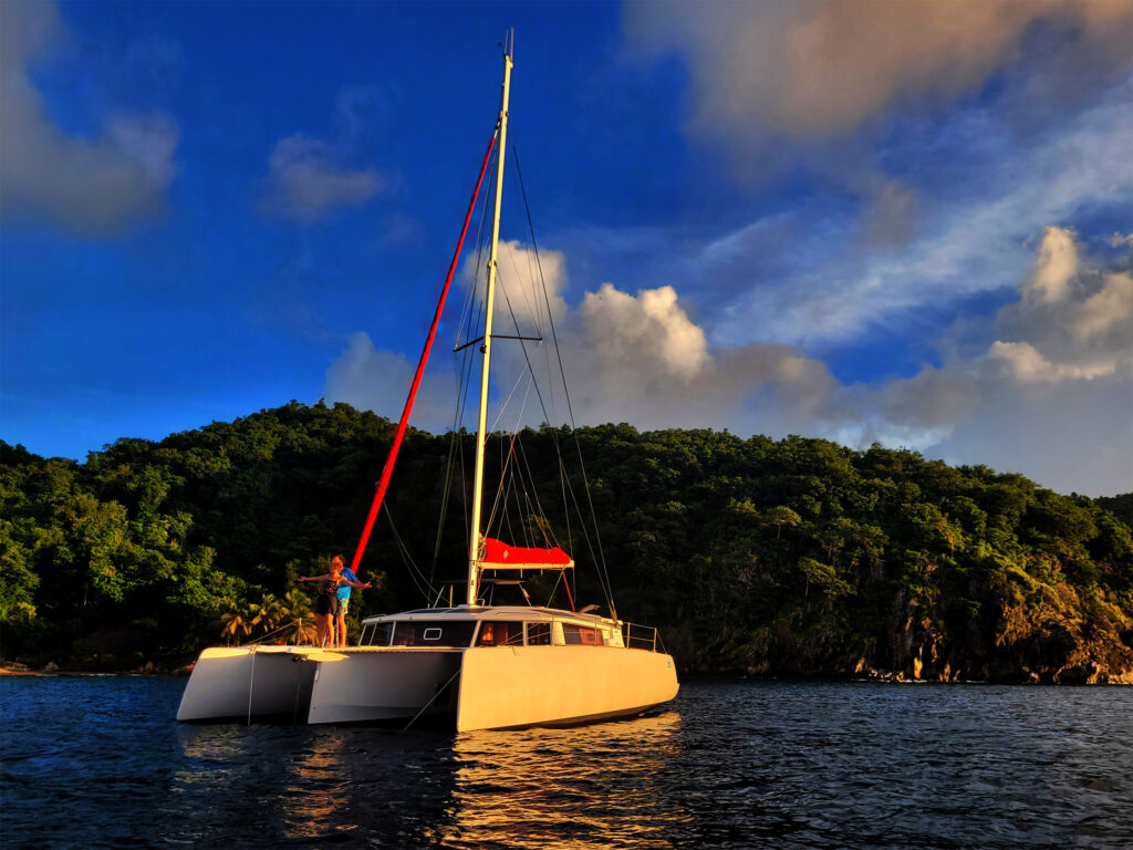 Testimonial - Cruising in Martinique on a NEEL 43 5